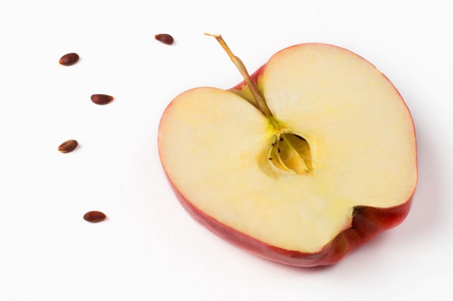 آیا خوردن دانه سیب خطرناک است؟