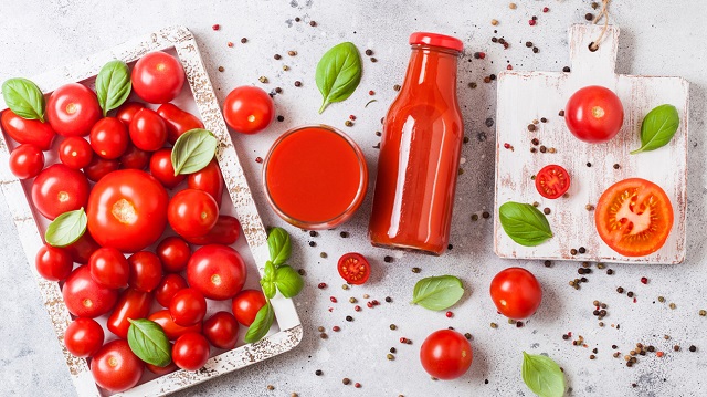 ارزش غذایی آب گوجه فرنگی