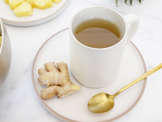 طرز تهیه چای زنجبیل خشک شده با چای سیاه