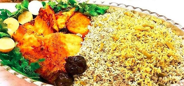 طرز تهیه باقالی پلو با ماهی طرز تهیه باقالی پلو با ماهی