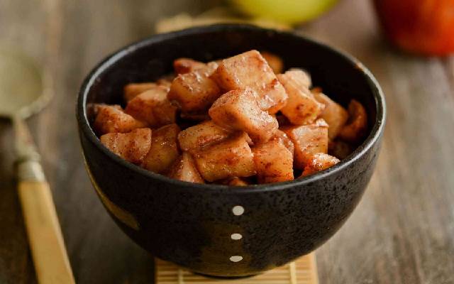 کمپوت سیب | میان وعده برای مدرسه