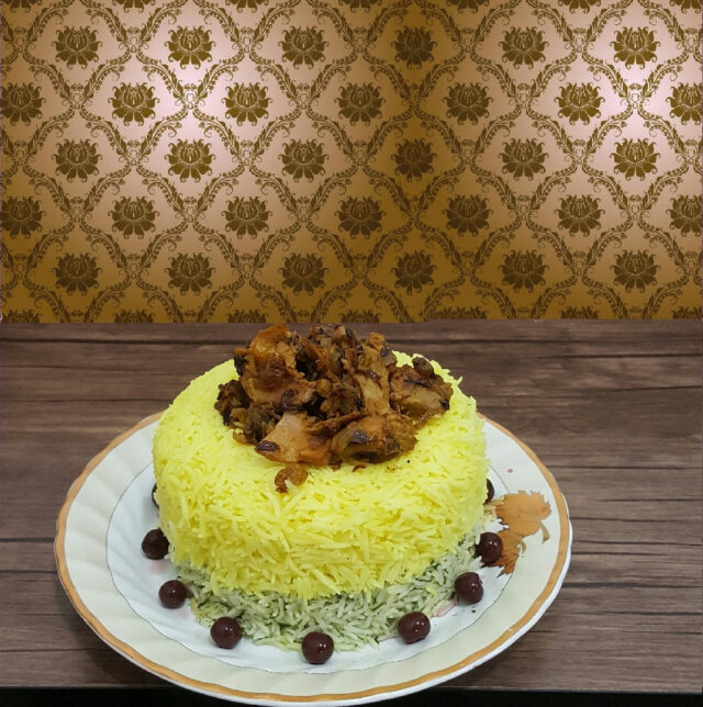 امگشت پلو از غذاهای ایرانی با برنج