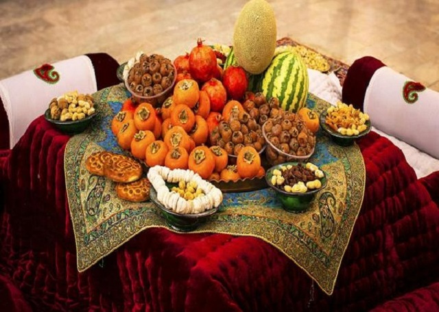 خوراکی‌های یلدا در طالقان و البرز