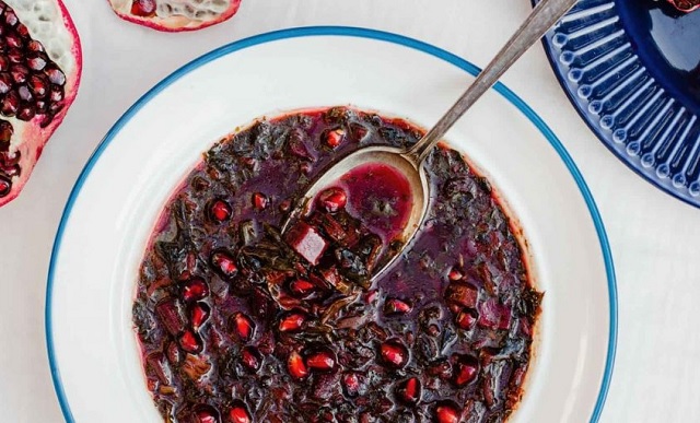 آش انار یزدی