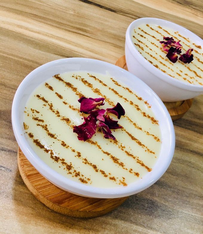 طرز تهیه فرنی با آرد برنج در یک نگاه
