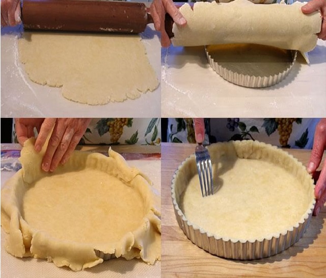 آماده کردن خمیر تارت