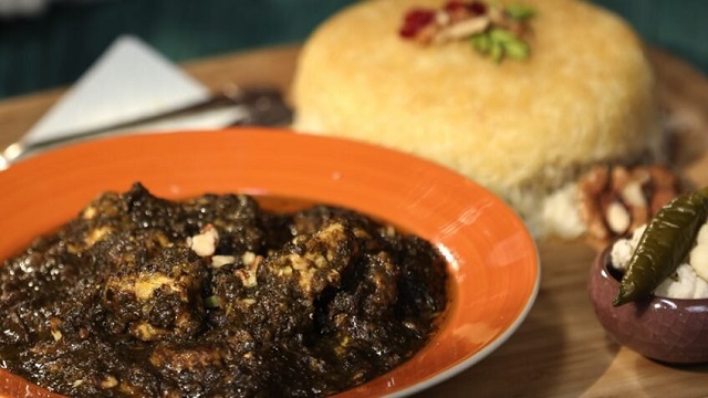 خورش ترخون گیاهی