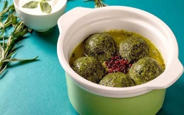 طرز تهیه انواع دسر و غذای شیرازی مانند کوفته سبزی شیرازی 