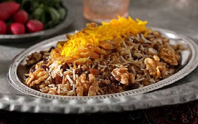 طرز تهیه انواع دسر و غذای شیرازی، رب پلو شیرازی