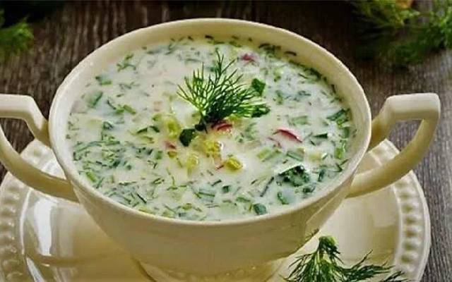 آش کارده در طرز تهیه انواع دسر و غذای شیرازی