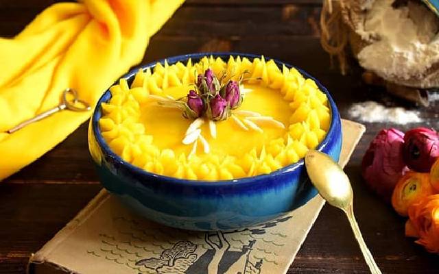 طرز تهیه انواع دسر و غذای شیرازی مانند حلوا کاسه