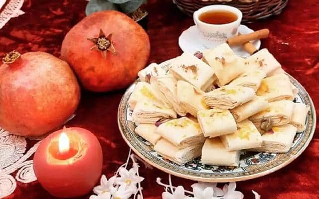 مراحل طرز تهیه شیرینی کاک کرمانشاهی