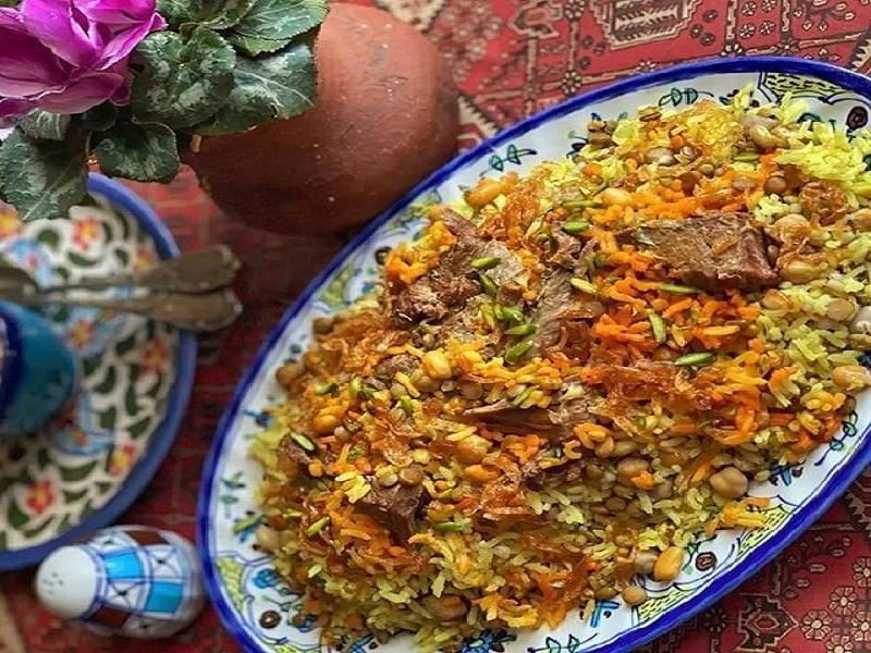 طرز تهیه پلو اسفندی مجلسی به روش اصیل شیرازی