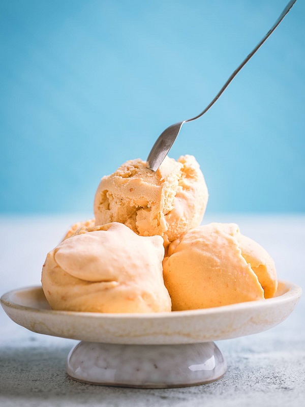 طرز تهیه بستنی طالبی رژیمی بدون شکر در ۵ مرحله ساده
