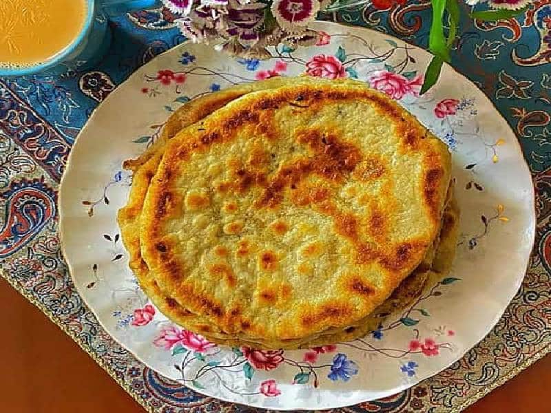 طرز تهیه نان پرانا روغنی
