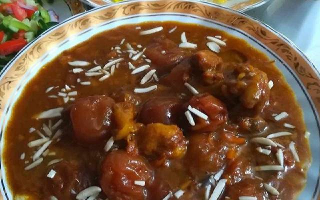 خورشت برای شام چی درست کنم؟ | طرز تهیه خورش آلو سیاه شوشتری