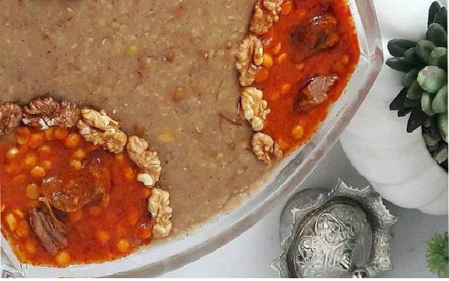 طرز تهیه انواع غذا مشهدی/شله مشهدی مجلسی