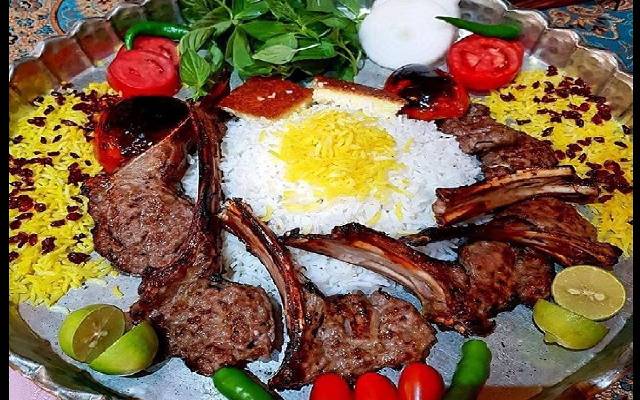 طرز تهیه انواع غذا مشهدی/کباب شیشلیک شاندیز