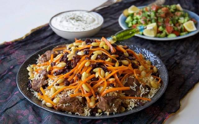 طرز تهیه انواع غذا مشهدی/قابلی پلو (کابلی پلو)