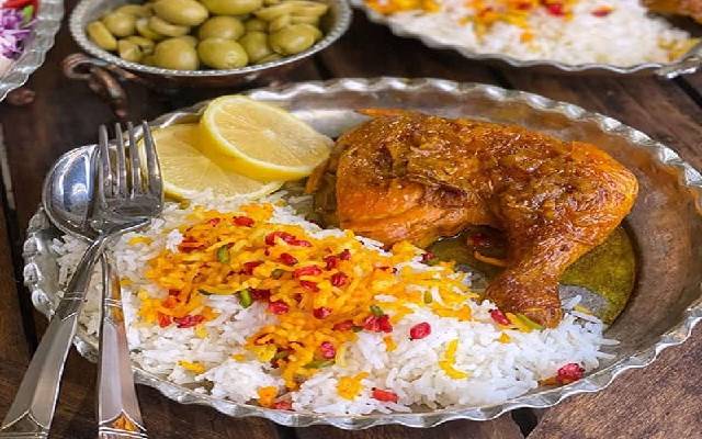 طرز تهیه انواع غذا مشهدی/مرغ شاندیزی