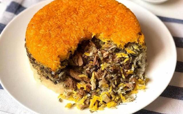 غذای برنجی برای شام سریع | طرز تهیه پلو بندری