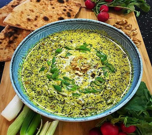 مراحل طرز تهیه کله جوش اصفهان با کشک و گردو