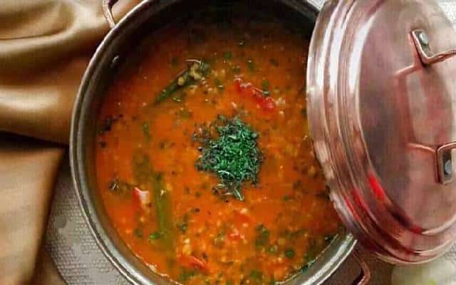 مراحل طرز تهیه آش یرتخلی ارومیه