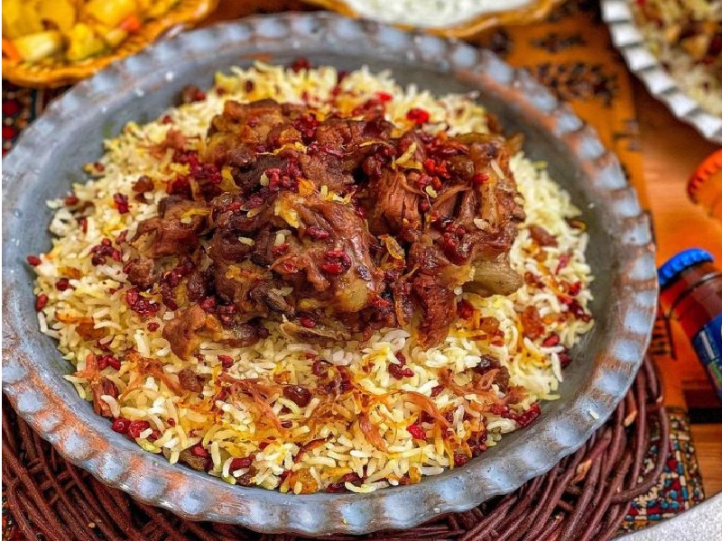 طرز تهیه لایی پلو قشقایی