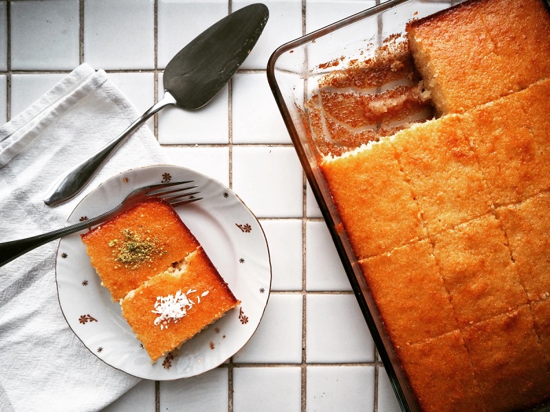 طرز تهیه کیک روانی ترکی