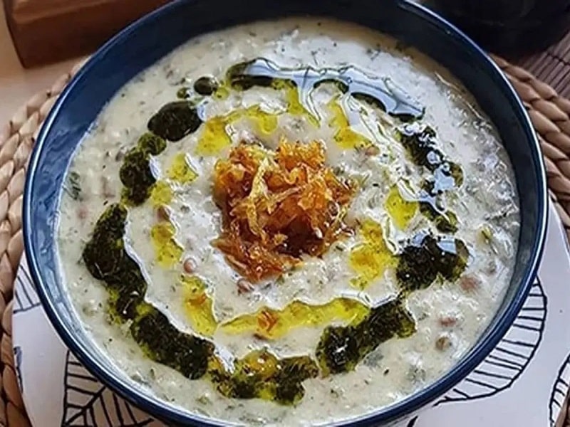 مراحل طرز تهیه آش شنگ لرستانی