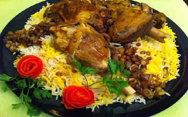 مراحل طرز تهیه مفتح گوشت گوسفندی (خوزستانی)