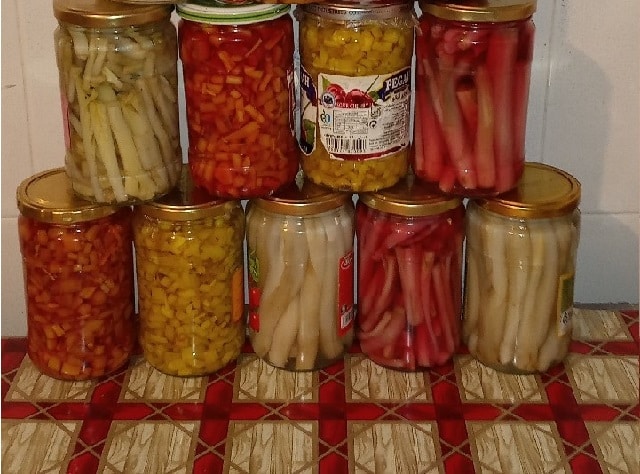 مراحل طرز تهیه ترشی کنگر خانگی