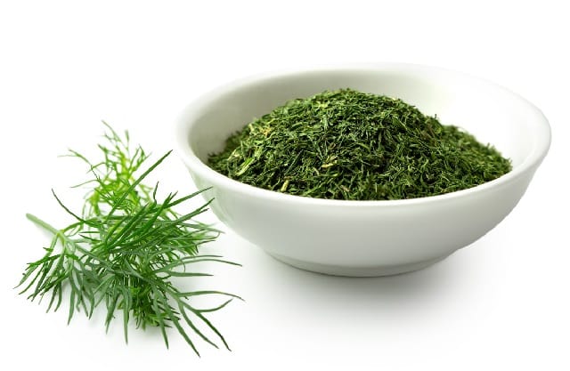 طرز تهیه شوید خشک در مایکروفر