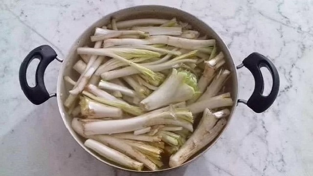 اصول پاک کردن کنگر