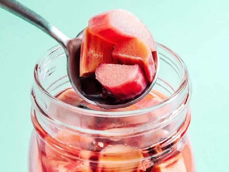طرز تهیه ترشی ریواس