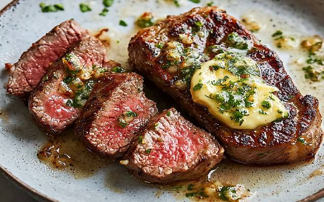 مراحل طرز تهیه استیک آنتروکوت فرانسوی