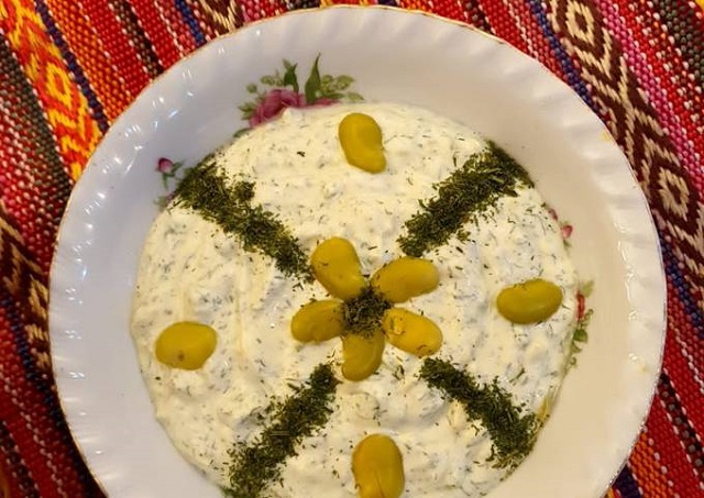 طرز تهیه بورانی باقلا سبز در یک نگاه