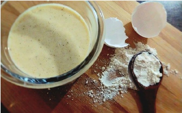 طرز تهیه خمیر بنیه با سفیده تخم مرغ