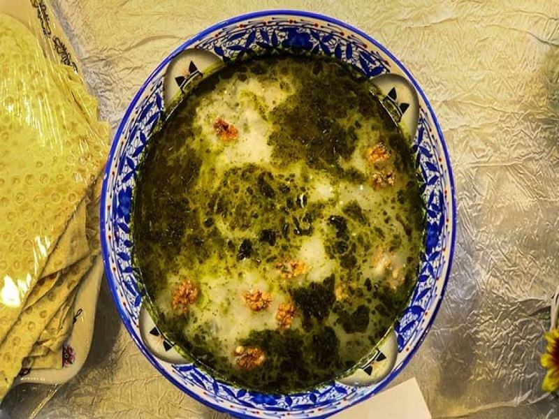 طرز تهیه اشکنه تهرانی