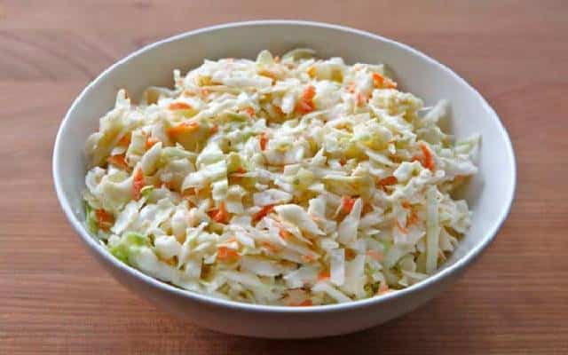 مراحل طرز تهیه سالاد کلم کی اف سی اصل