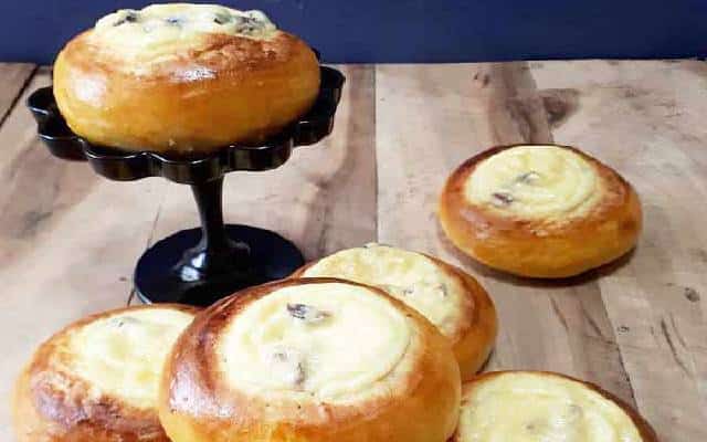 مراحل طرز تهیه نان واتروشکا روسی