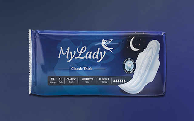 نوار بهداشتی مای لیدی مدل کلاسیک (ضخیم) | راهنمای خرید نوار بهداشتی