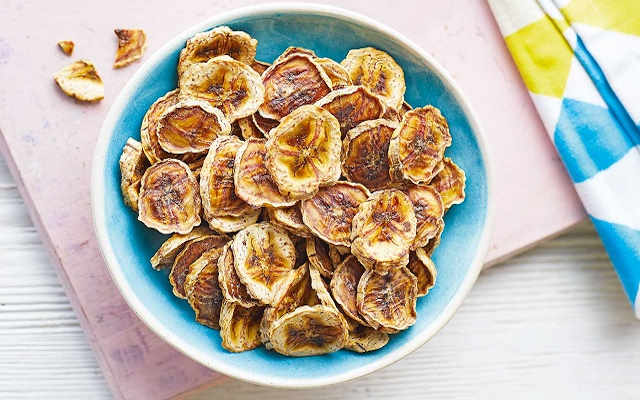 چیپس موز | انواع عصرانه