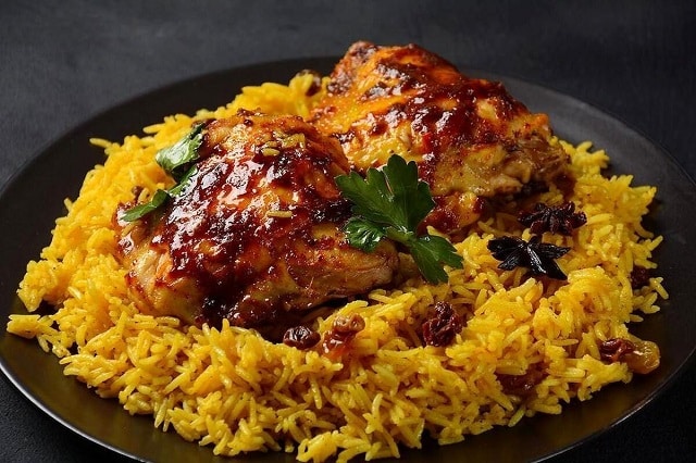 دمپخت با گوشت بلدرچین