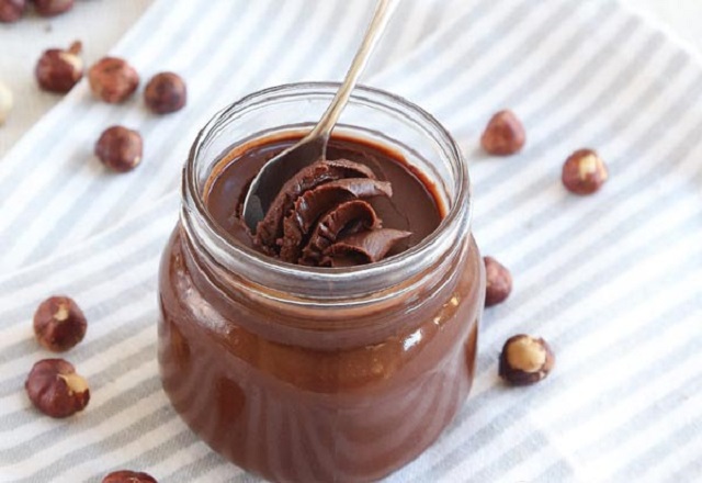 توجه به بافت شکلات صبحانه توجه به بافت شکلات صبحانه