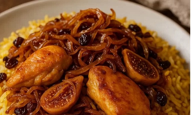 طرز تهیه انجیر پلو؛ در یک نگاه