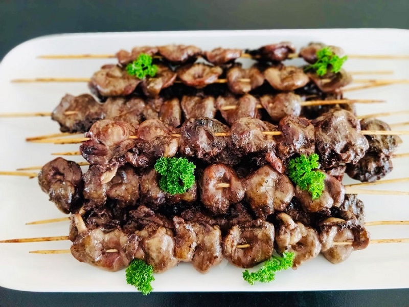 طرز تهیه کباب دل مرغ به 6 روش + 15 ترفند کباب دل نرم و آبدار