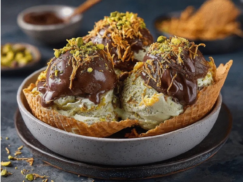 طرز تهیه بستنی دبی چاکلت به روش اصلی با ۱۰ ترفند حرفه ای