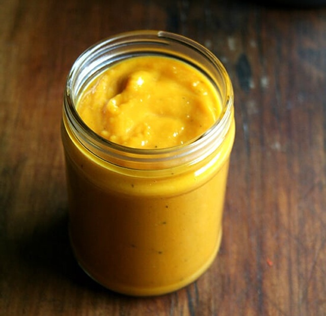 طرز تهیه انواع سس غذا، سالاد و کیک و شیرینی | طرز تهیه سس کدو حلوایی