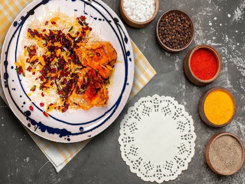 طرز تهیه انواع غذا با مرغ | ترکیب ادویه زرشک پلو با مرغ تالاری و رستورانی طرز تهیه انواع غذا با مرغ | ترکیب ادویه زرشک پلو با مرغ تالاری و رستورانی